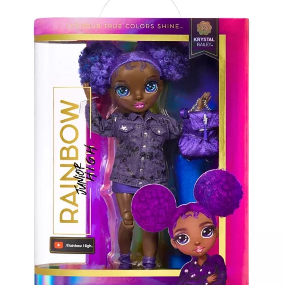 Rainbow High
Junior High Doll S2- Krystal Bailey